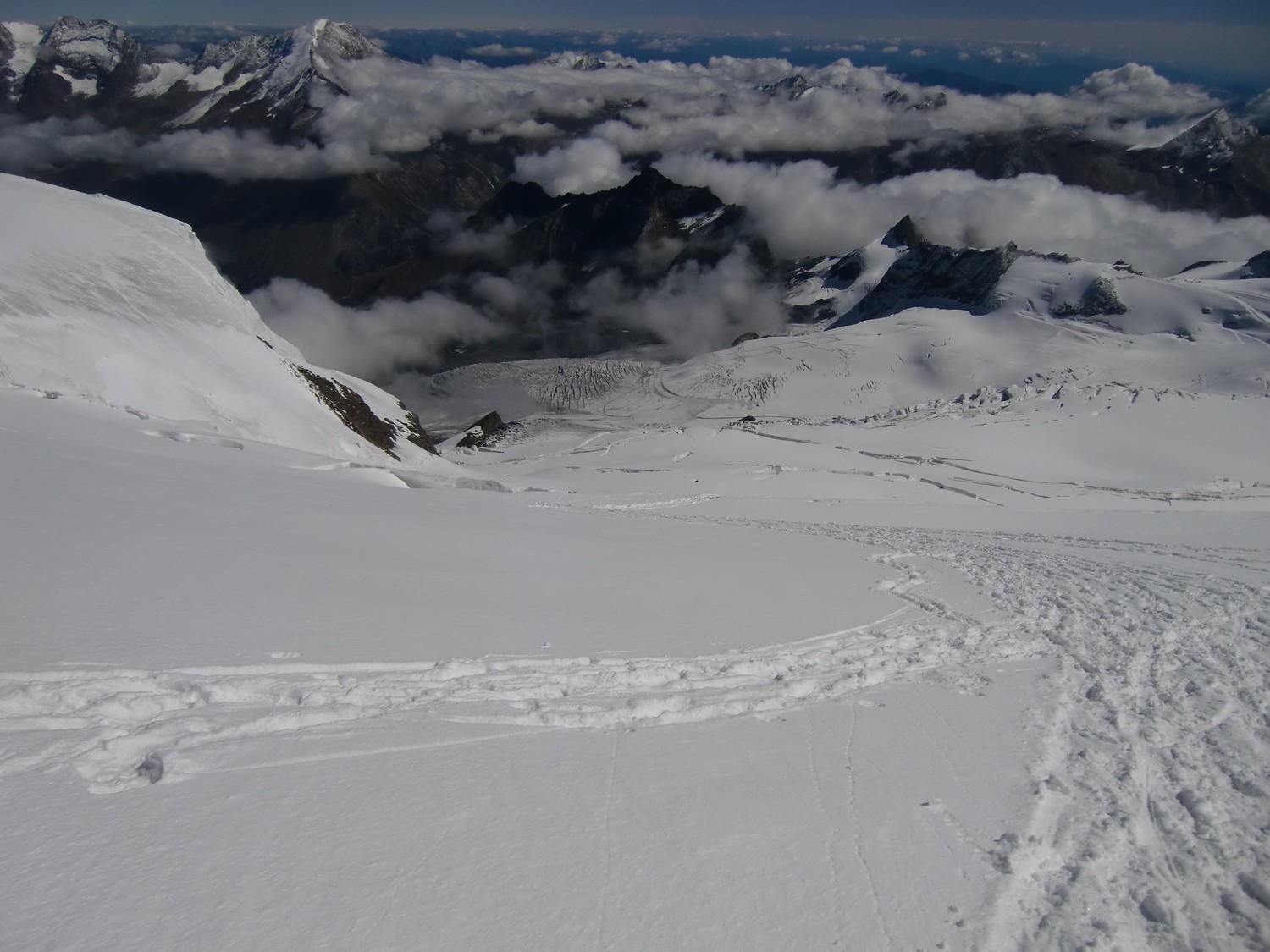 A la descente