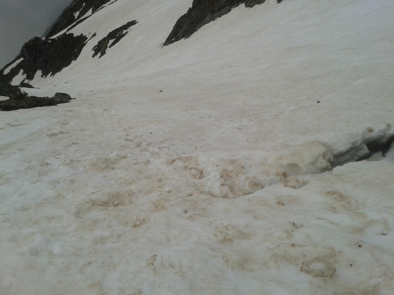 Tiens, ya un glacier sous le Grand Colon ?