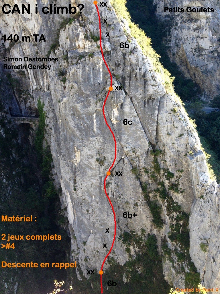 CAN i climb - TOPO