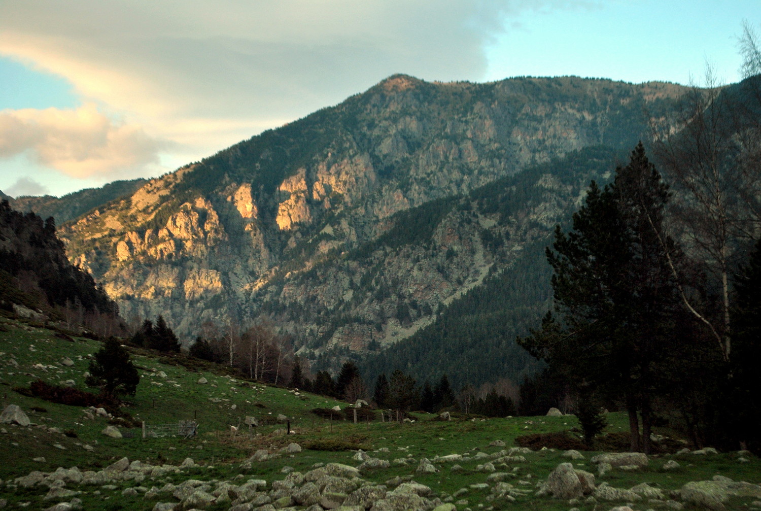 Le soir au refuge