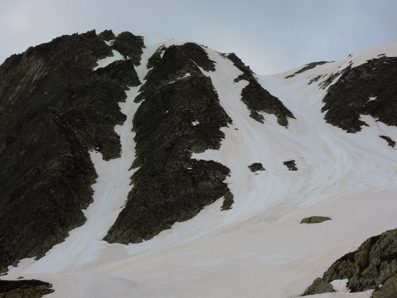 Au passage, je jette un oeil sur le couloir N du Rocher Pilliozan