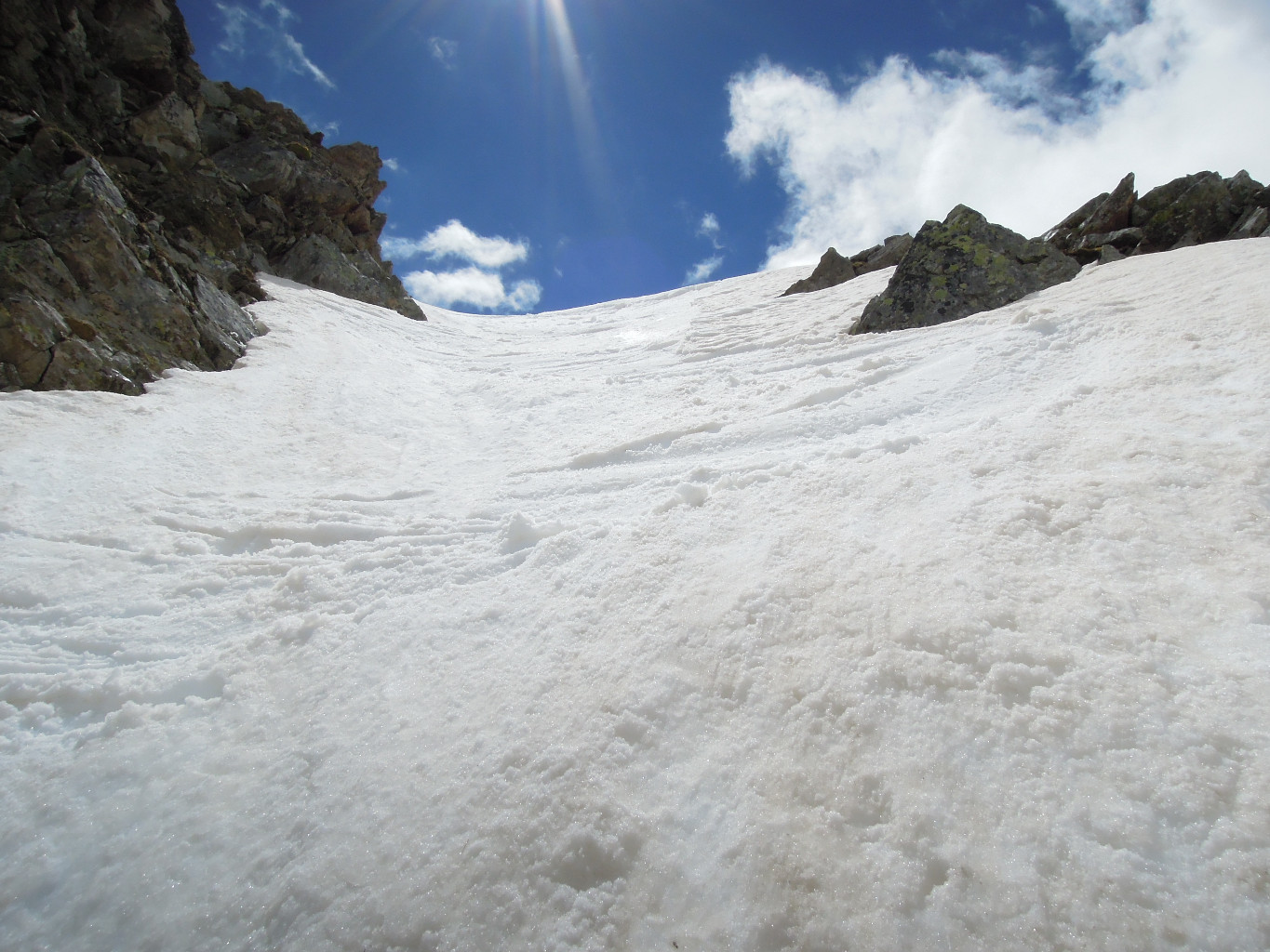 Beaux virages sur le haut