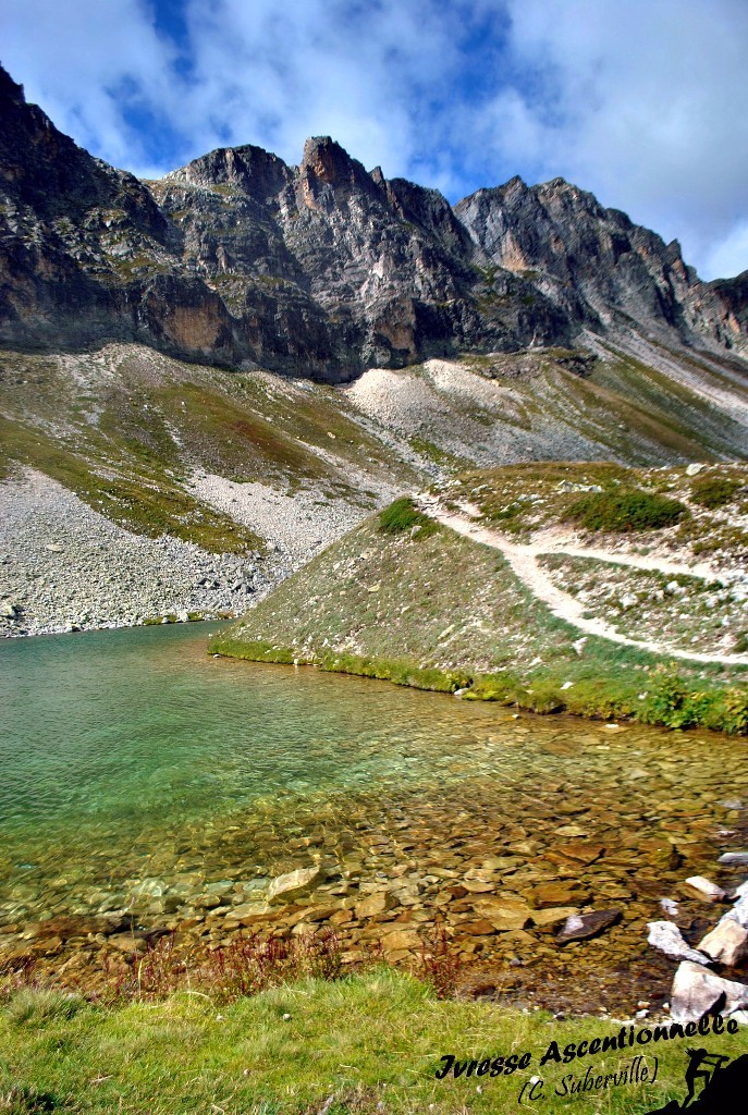 Lac et moraines