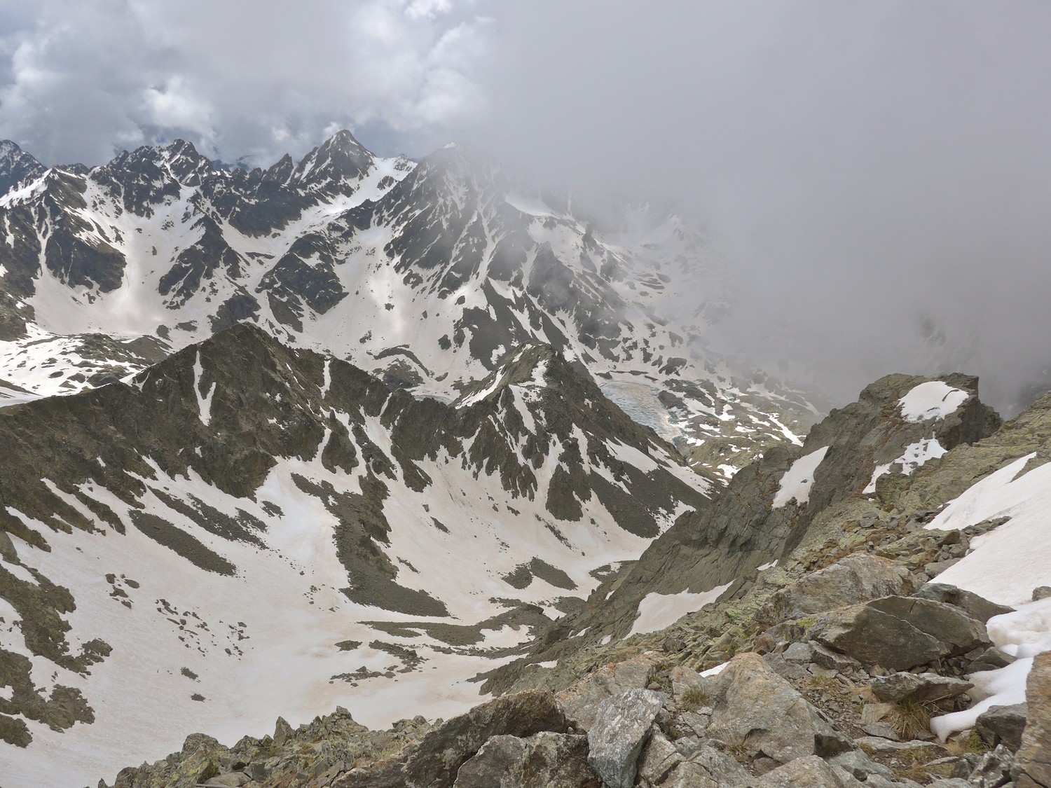 Vue vers le Lac de Rabuons.