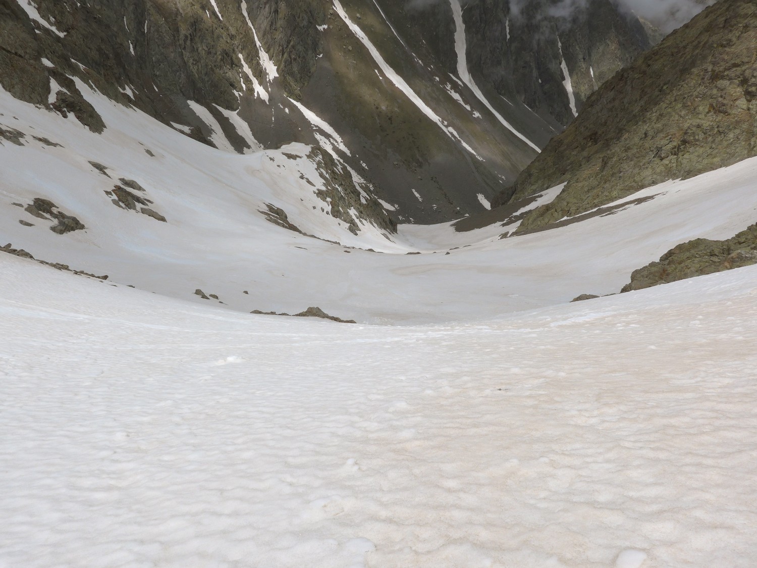 La descente.