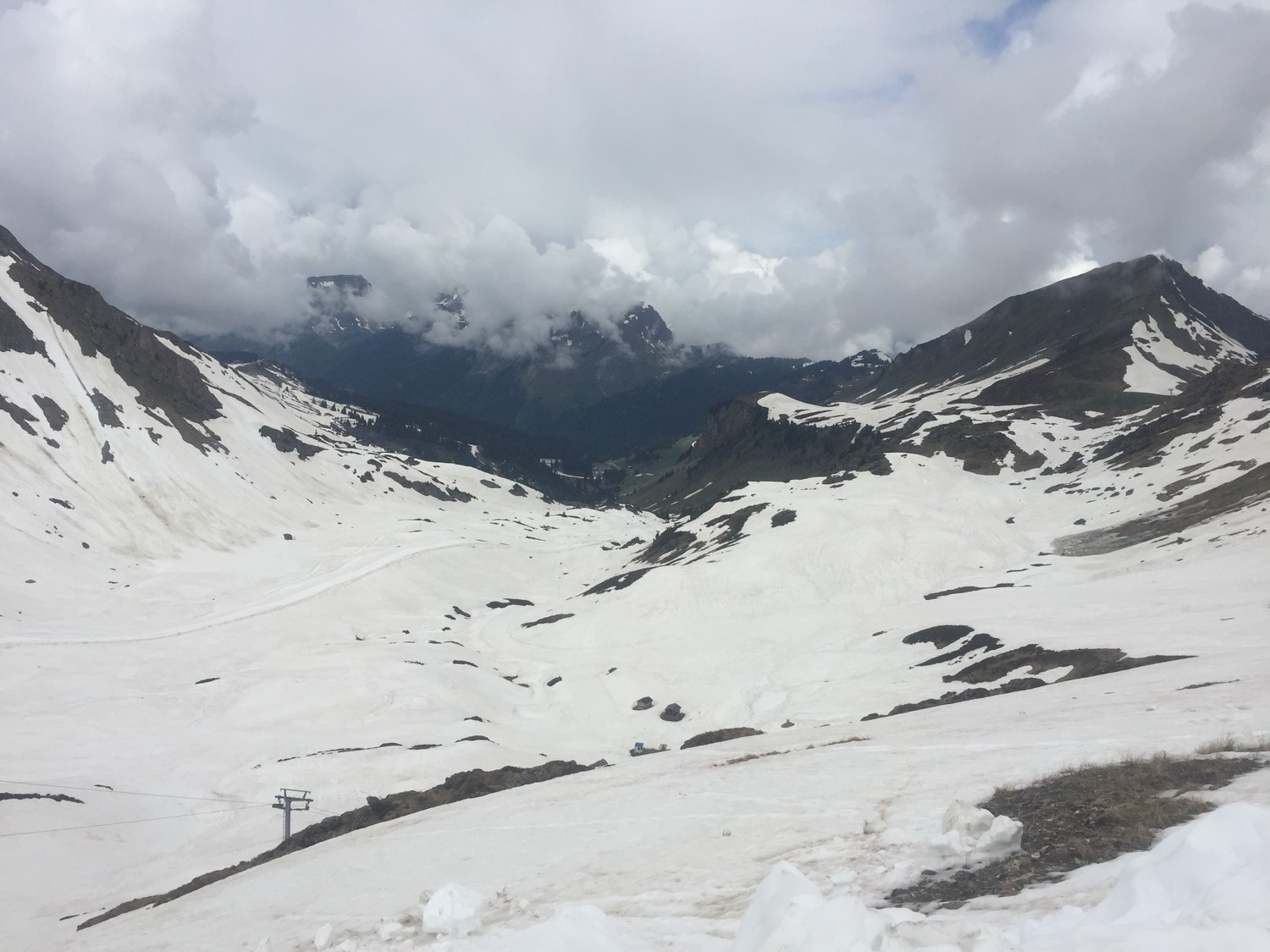 Versant Francais, depuis Grand Conche