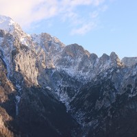 The Zeleniške špice peaks