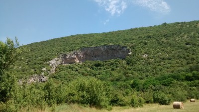 The cliff The cliff