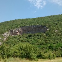 The cliff