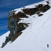 Arrivée au Bivouac Rossi Volante