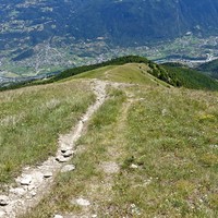 La descente de la pointe Metz