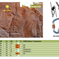 Escalade au Maroc, gorges du Todgha, secteur Demeuk