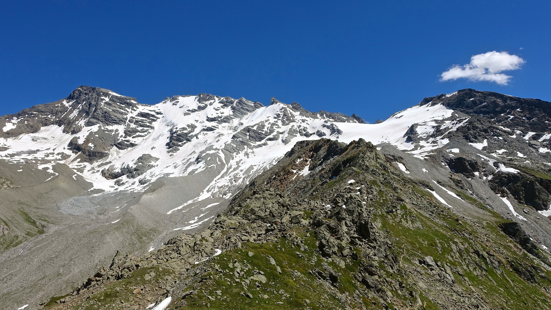 Col du Mont Vaudet Jour 1 Refuge Mario Bezzi par l'alpage de Forciaz