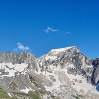 Panorama du Grand Bec aux Glaciers de la Vanoise...