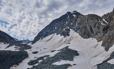 Grand Bec et Glacier de Becca Motta, le mauvais temps s'installe... Grand Bec et Glacier de Becca Motta, le mauvais temps s'installe...