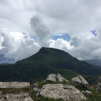 Croisse-Baulet depuis l'arête de la Besse