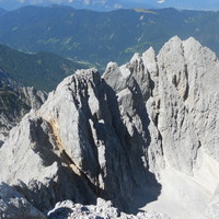 Široka peč summit ridge and S face