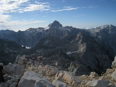 Triglav, seen from Razor Triglav, seen from Razor