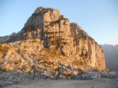 Bila Pec, vu depuis le refuge Gilberti