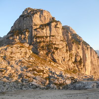 Bila Pec, vu depuis le refuge Gilberti