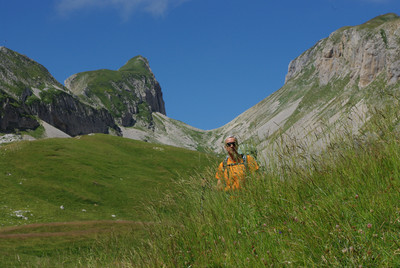 Le col des Aiguilles versant E
