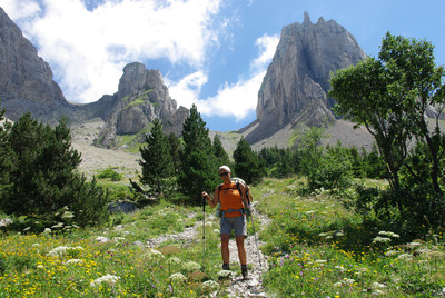 Ravin des Aiguilles, versant W