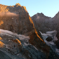Lumières du soir sur le pilier