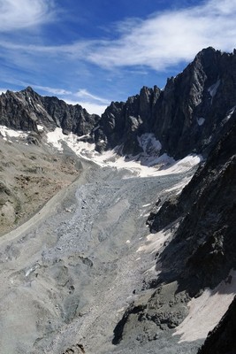 Glacier de Bonne Pierre et Col des Ecrins