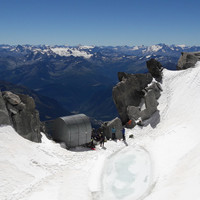 Bivouac Canzion et sa "source"
