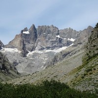 La Meije au fond du vallon des Étançons... - Septembre 2016