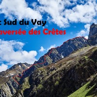 Pic Sud du Vay - Traversée des Crêtes