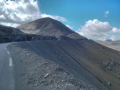 Arrivée à la Cime de la Bonette