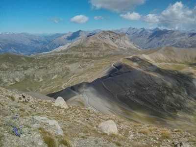 Vue depuis la Bonette