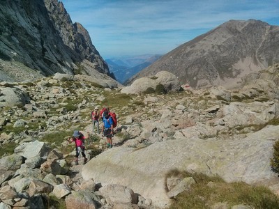 montée au Pas du Mont Colomb
