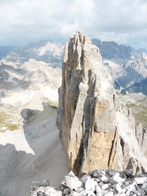Vue de la Cima Grande Vue de la Cima Grande