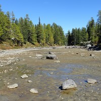 Lac de Tillac asséché