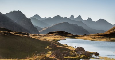 Lac des Cerces et Aiguilles d'Arves Lac des Cerces et Aiguilles d'Arves