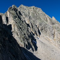 La fin de l'arête SE du Poncione di Cassina Baggio