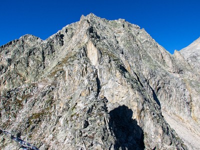 La fin de l'arête SE du Poncione di Cassina Baggio La fin de l'arête SE du Poncione di Cassina Baggio