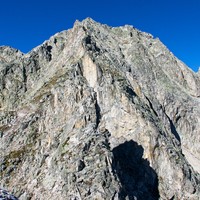 La fin de l'arête SE du Poncione di Cassina Baggio