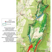 Zones d'interdiction de l'escalade en Chartreuse - Partie N