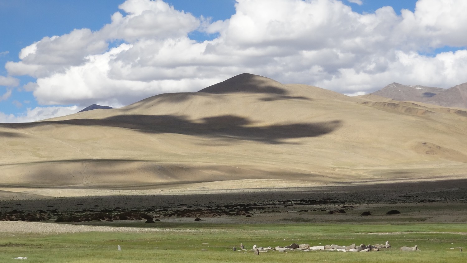 Le Shashang depuis le bivouac