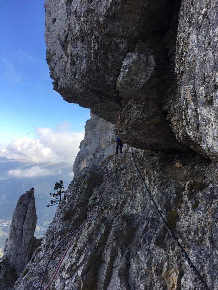Mt Aiguille VN - La passage des meules