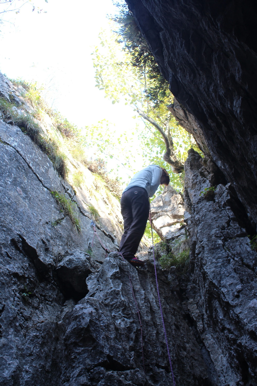 La descente
