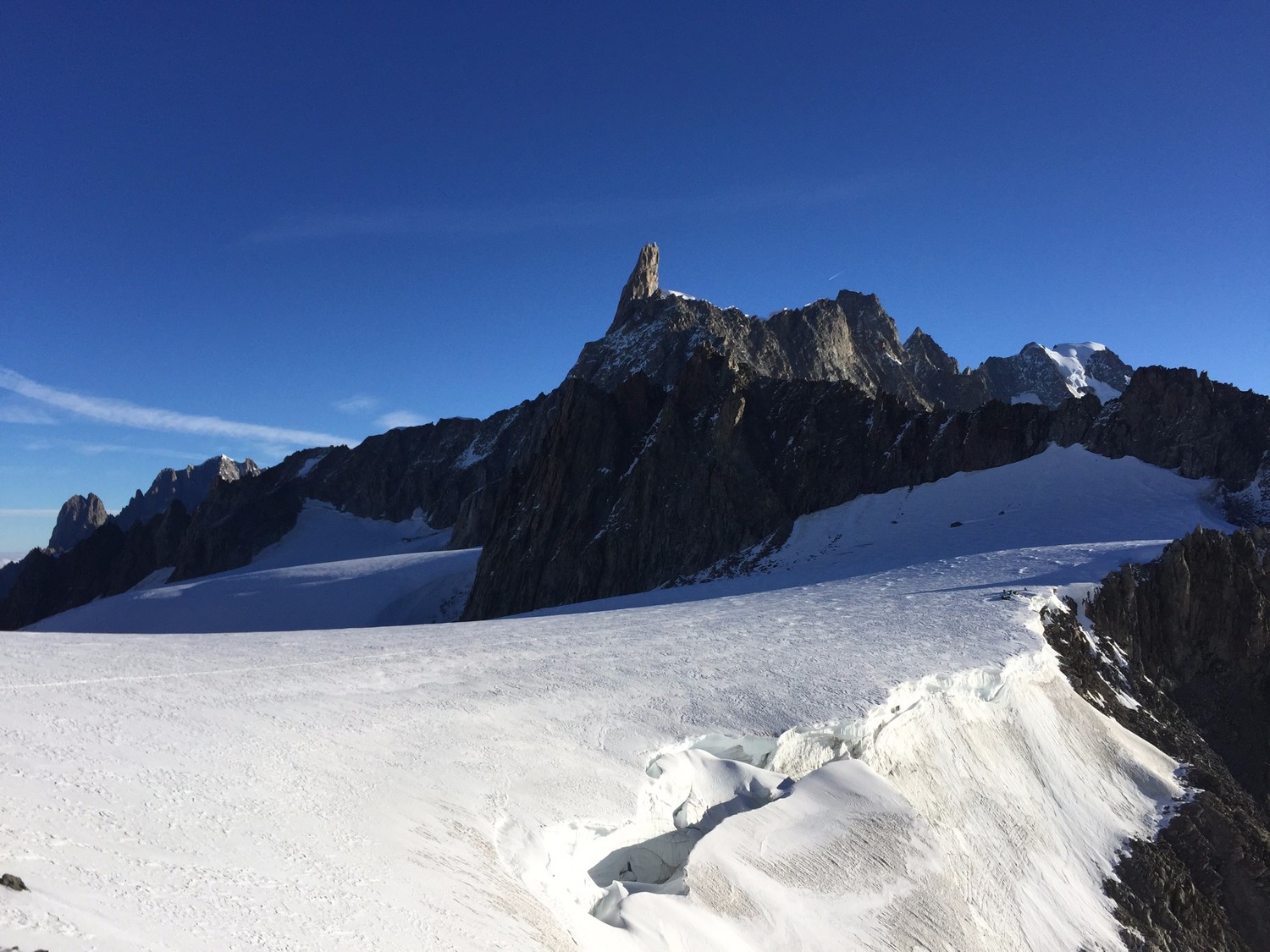 Vista dalla terrazza del Rifugio Torino