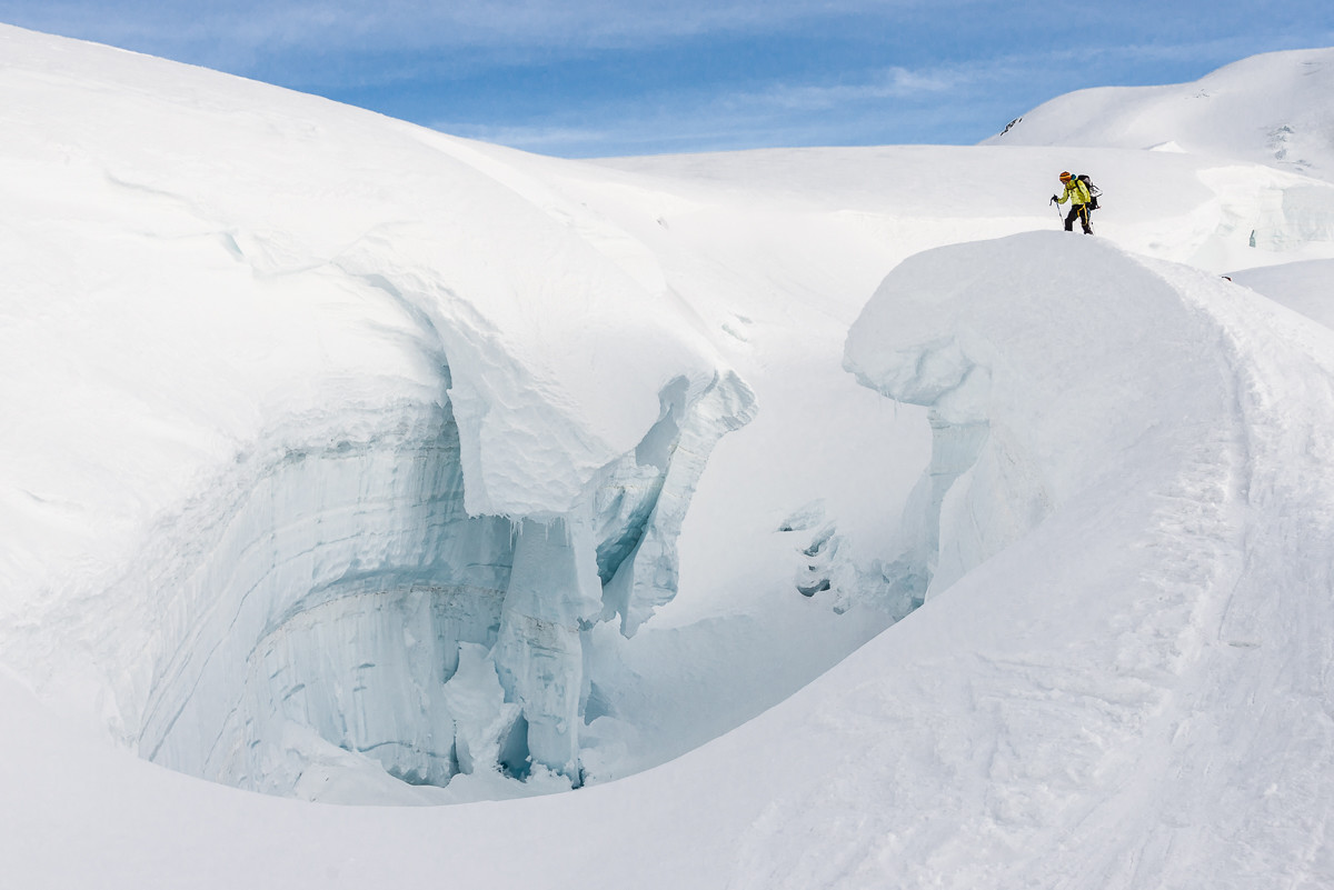 Mâchoire de glace en Oberland