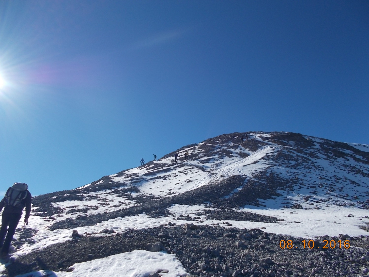Sommet Mont Perdu en vu