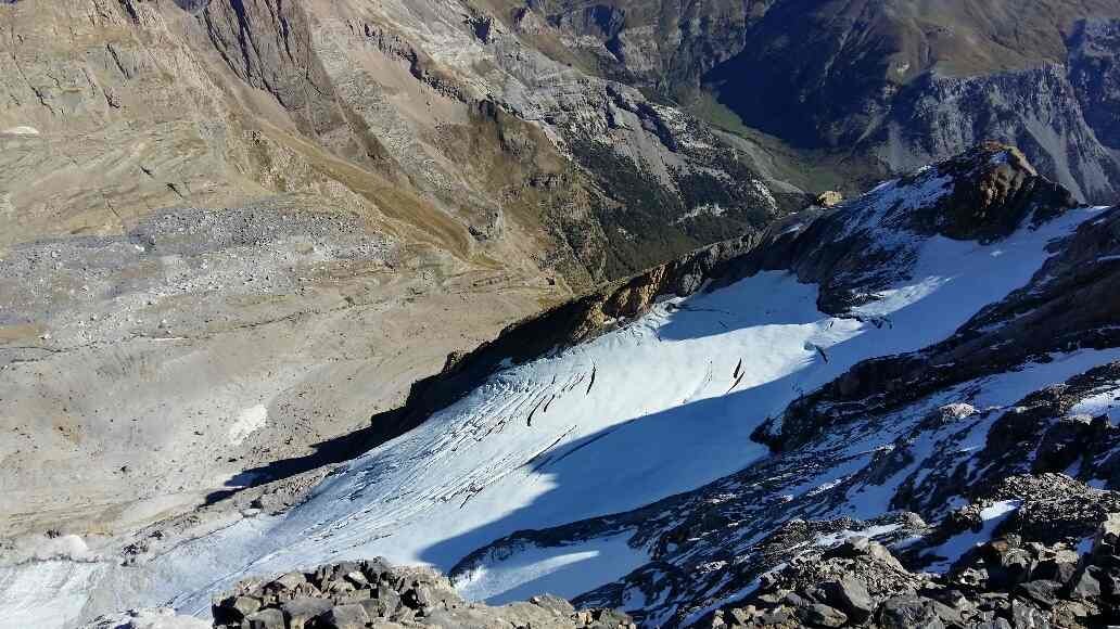 Face N Mt Perdu et son glacier