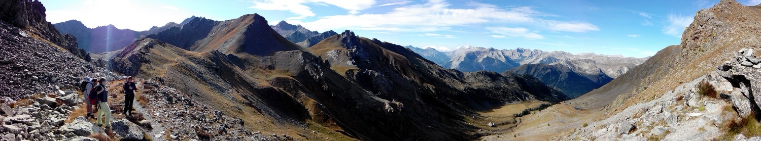 Vallon de Tortisse depuis le Pas de Morgon