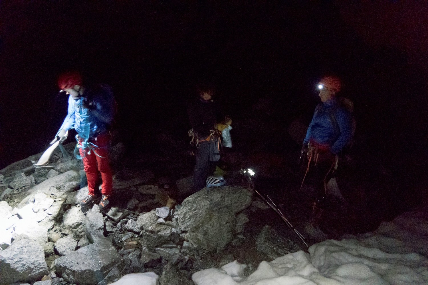 depart glacier